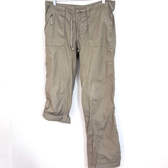 THE NORTH FACE WOMEN'S HORIZON TEMPEST PANTS Tan Khaki Size 6 - Picture 3 of 13